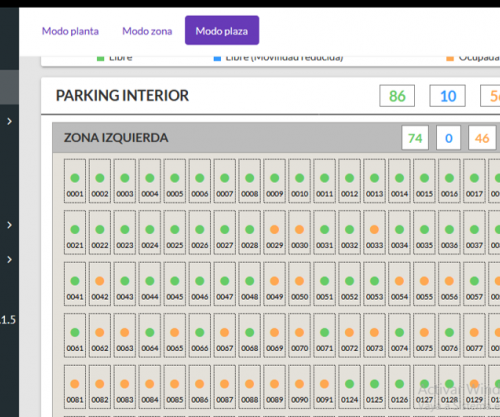 Software iVIEW for parking