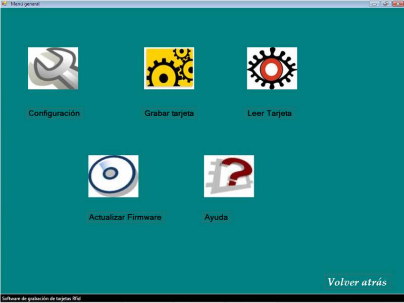 Software de grabación de tarjetas